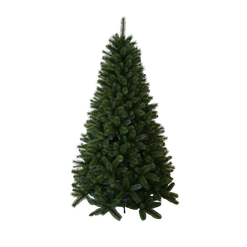 QVC Santa’s Express Albero di Natale con rami ampi e base in metallo