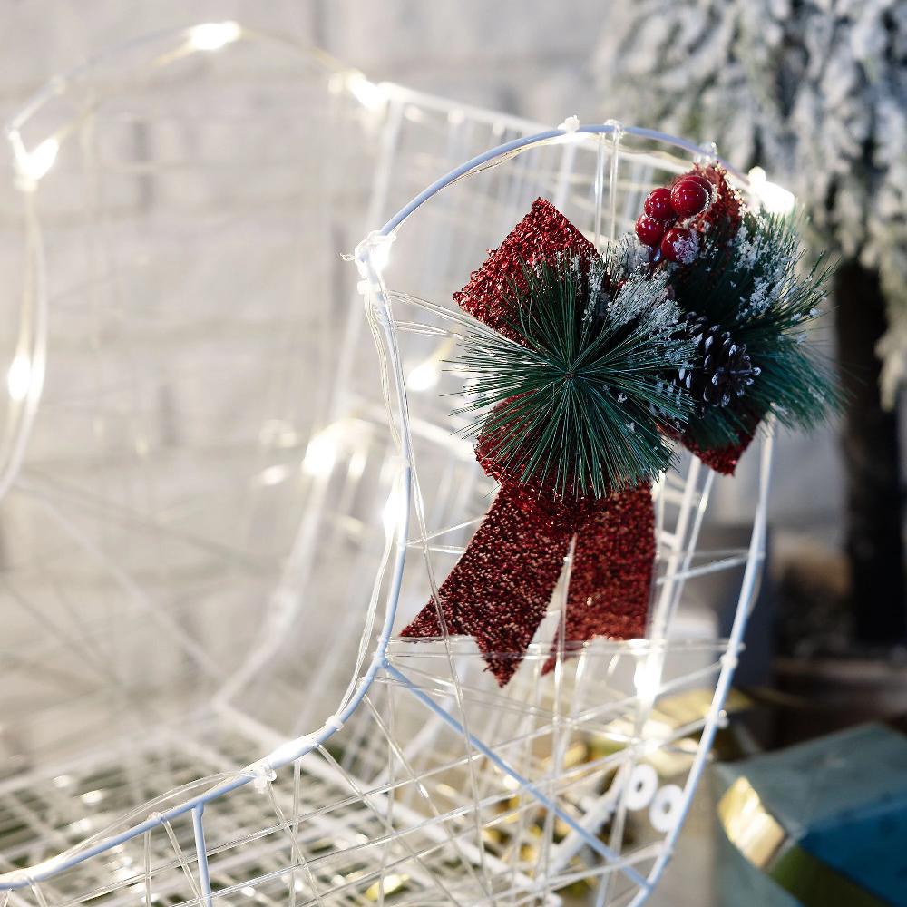 QVC Santa's Express Slitta Pre-illuminata Da Esterno E Interno