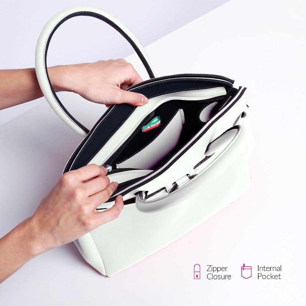 QVC Save My Bag Borsa A Mano Miss Plus Made In Italy