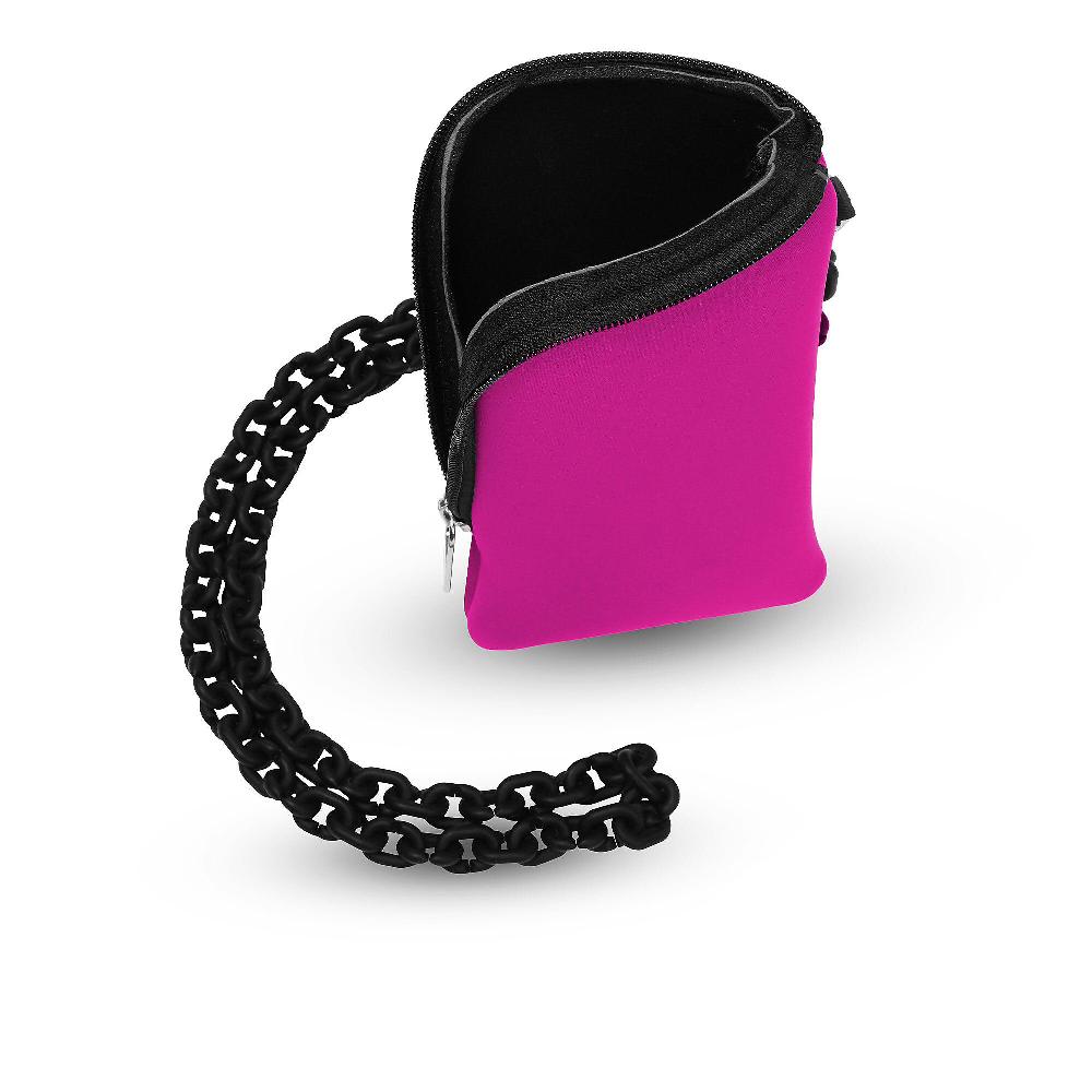 QVC Save My Bag Pochette Wally In Poly-fabric Con Tracolla Removibile