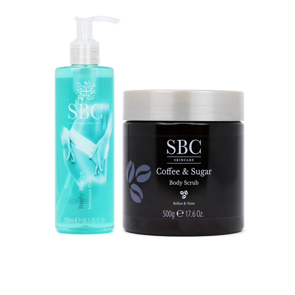 QVC SBC Body Sculpt Intensive Gel + Scrub Corpo Coffee & Sugar