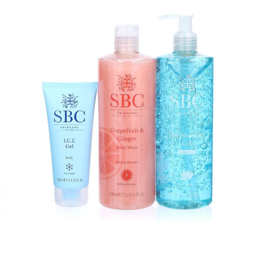 QVC SBC Gel Gambe I.C.E. Gel E Bagnoschiuma Grapefruit&Ginger