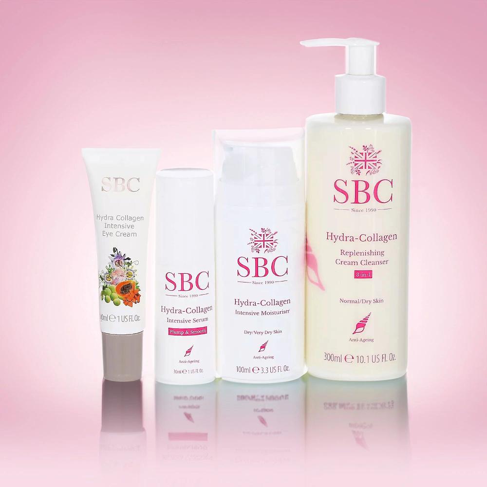 QVC SBC Kit Hydra-collagen: detergente crema viso occhi e siero
