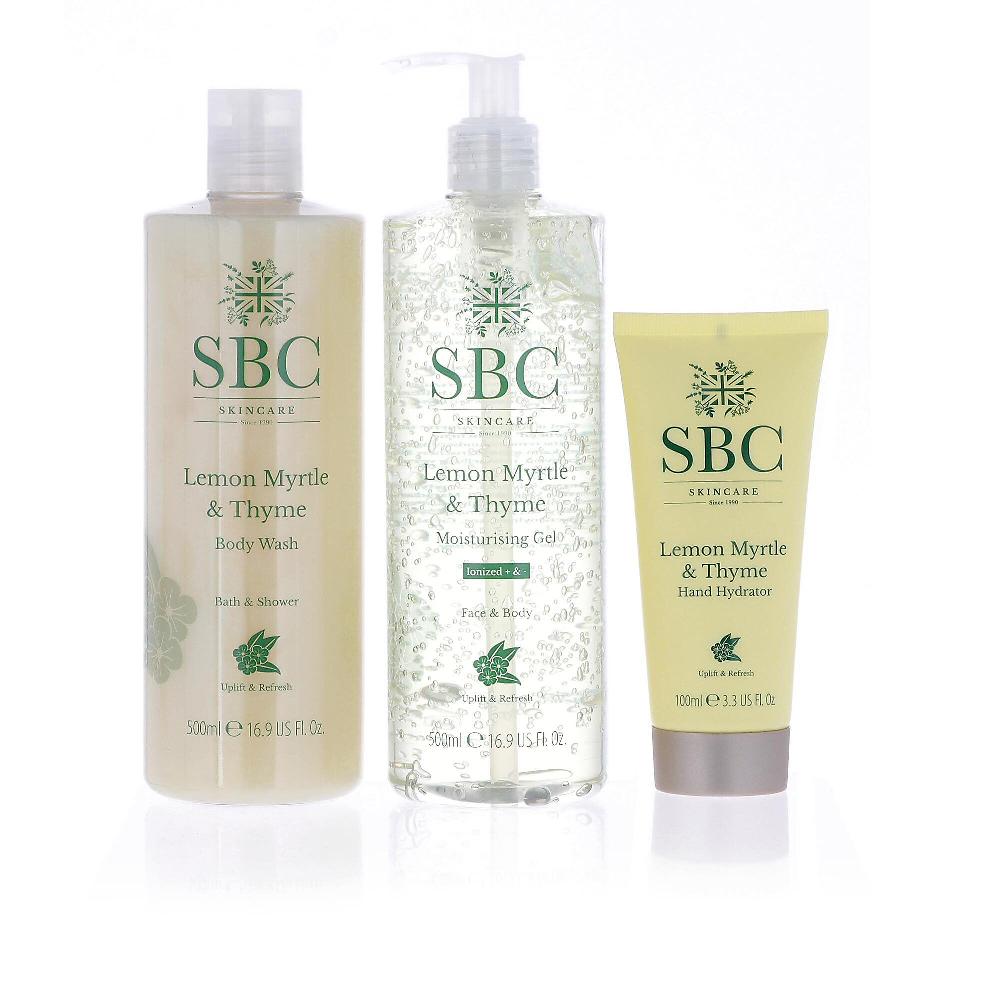 QVC SBC Kit Viso Corpo E Mani Lemon Myrtle & Thyme 3 Pcs