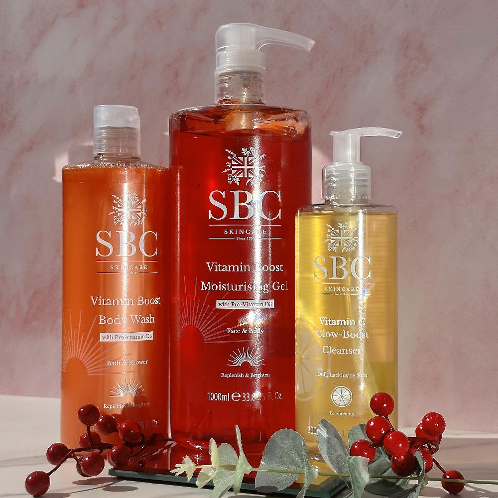 QVC SBC Kit Vitamin Boost: Gel Bagnoschiuma E Detergente