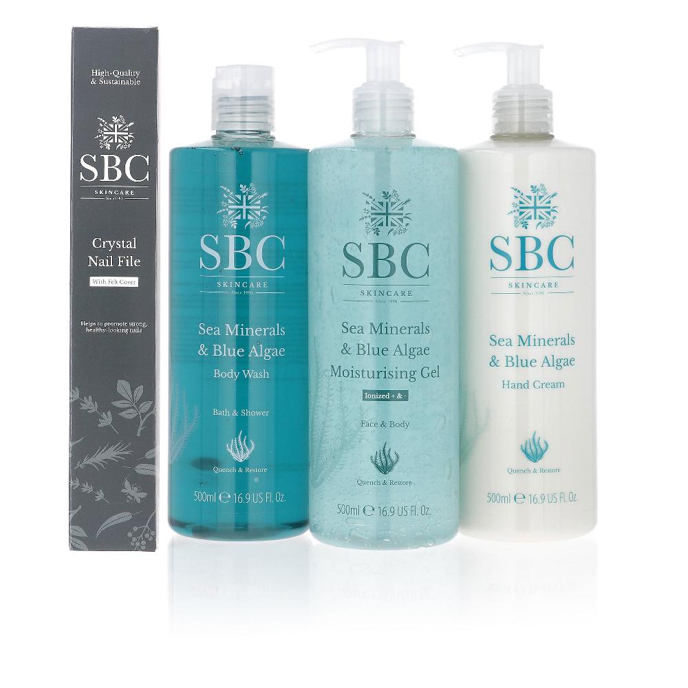 QVC SBC Sea Minerals & Blue Algae: Bagnoschiuma Idratante Mani Lima