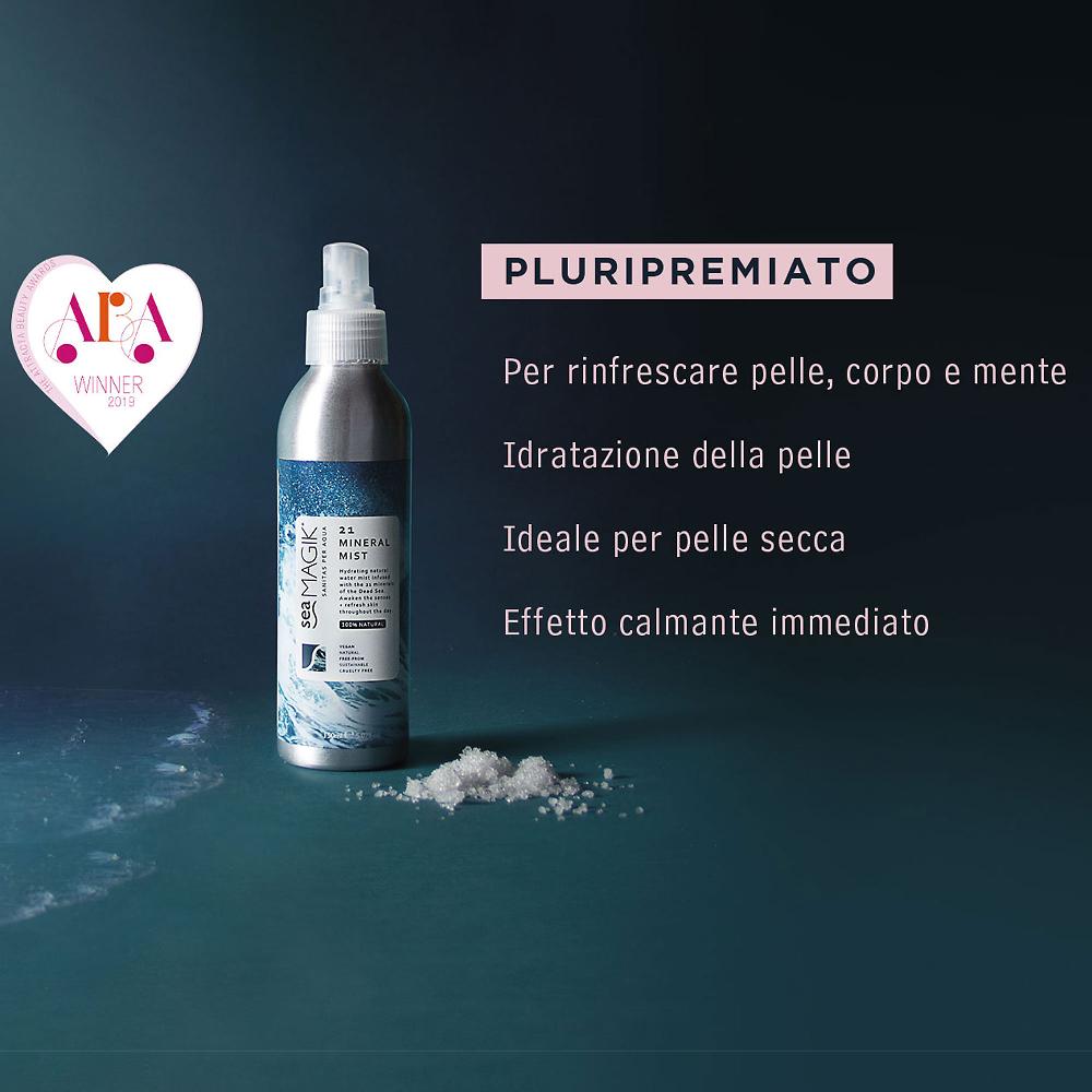 QVC Sea Magik 21 Mineral Mist Acqua Nebulizzata (2 Pz)