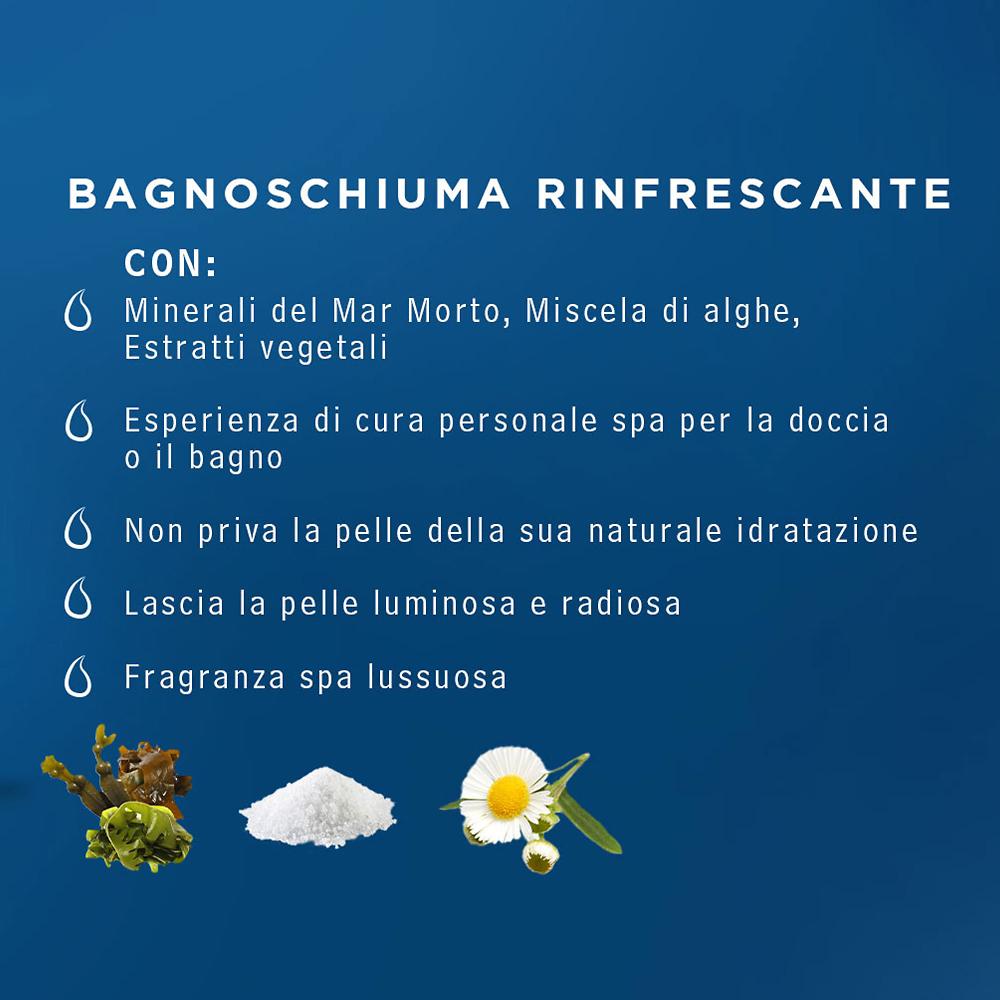 QVC Sea Magik Bagnoschiuma Effetto Rinfrescante E Idratante Corpo