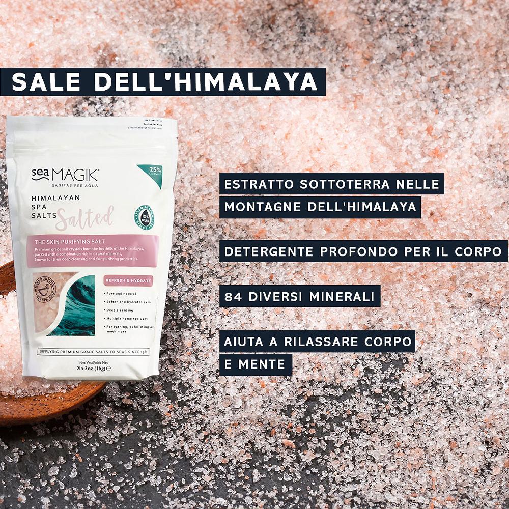 QVC Sea Magik Kit Sali Da Bagno: Mar Morto Magnesio E Himalaya