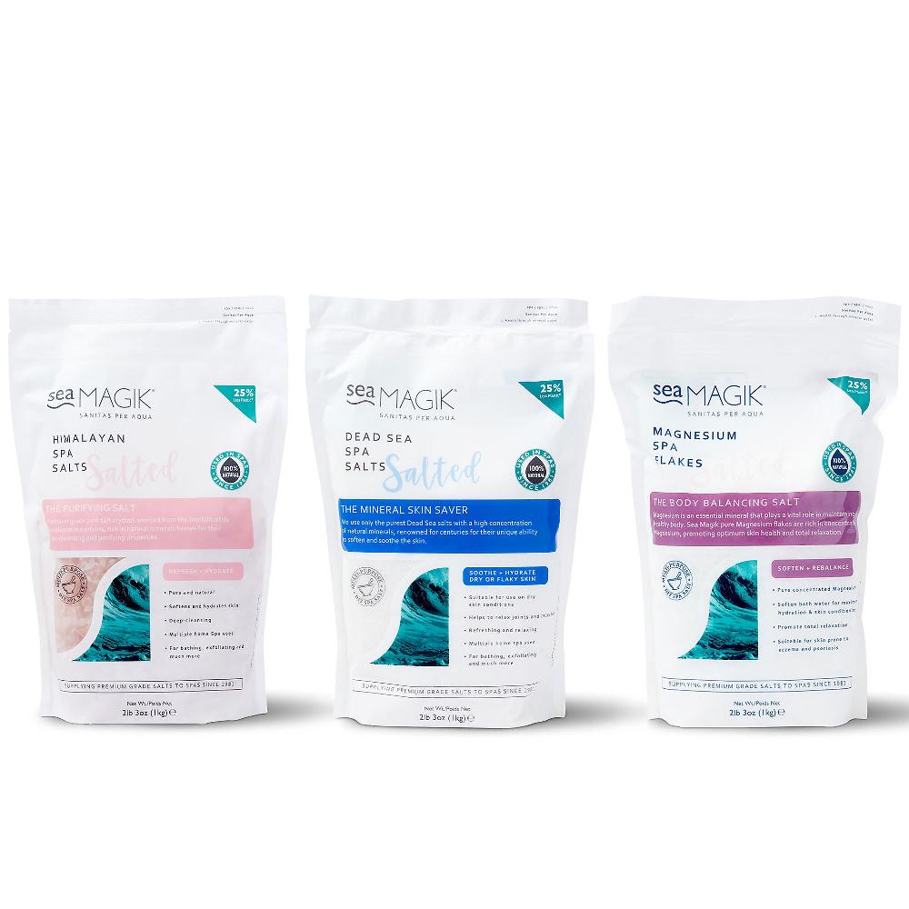 QVC Sea Magik Kit sali da bagno: Mar Morto Magnesio e Himalaya