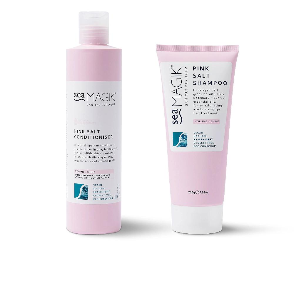 QVC Sea Magik Pink Salt Shampoo e balsamo con sale rosa dell'Himalaya