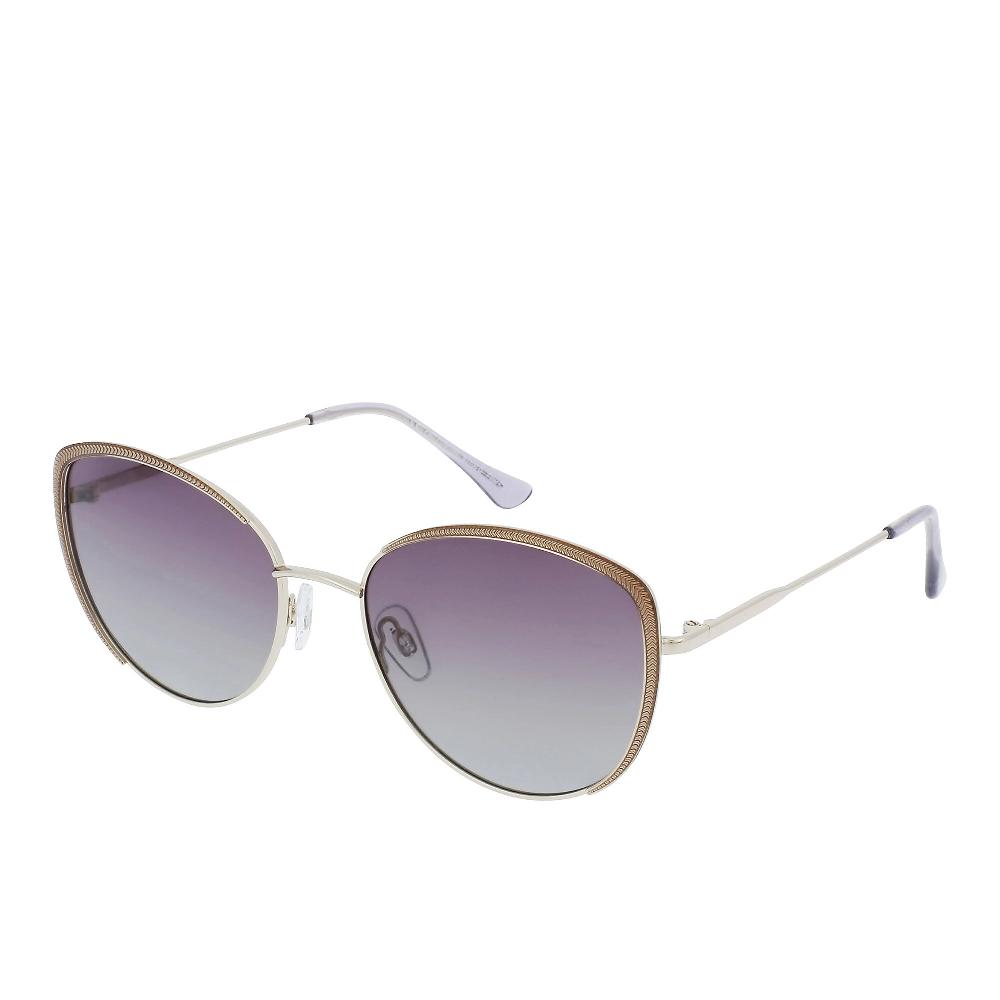 QVC Seayu Occhiali da sole montatura in metallo e lenti gradient violetto