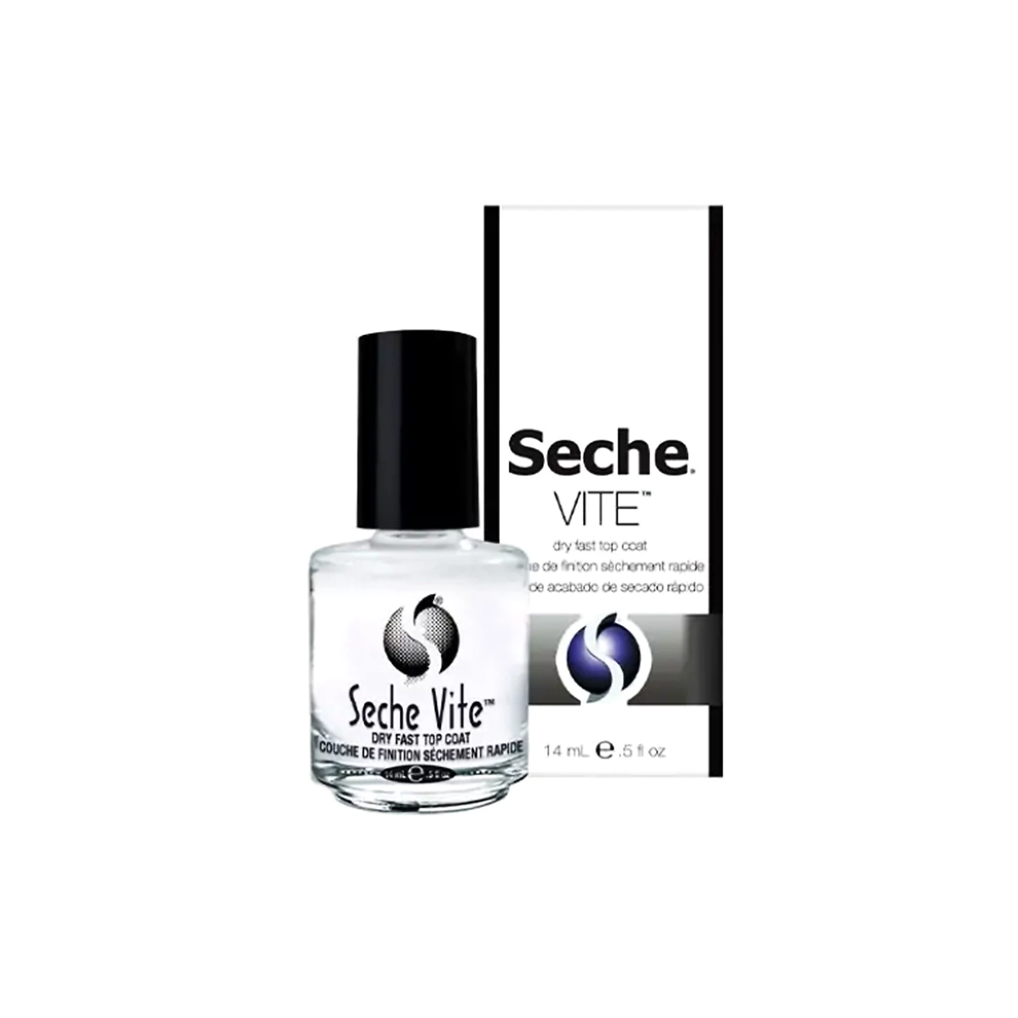 QVC SECHE Base Coat Clear™ E Top Coat Vite™ Dry Fast