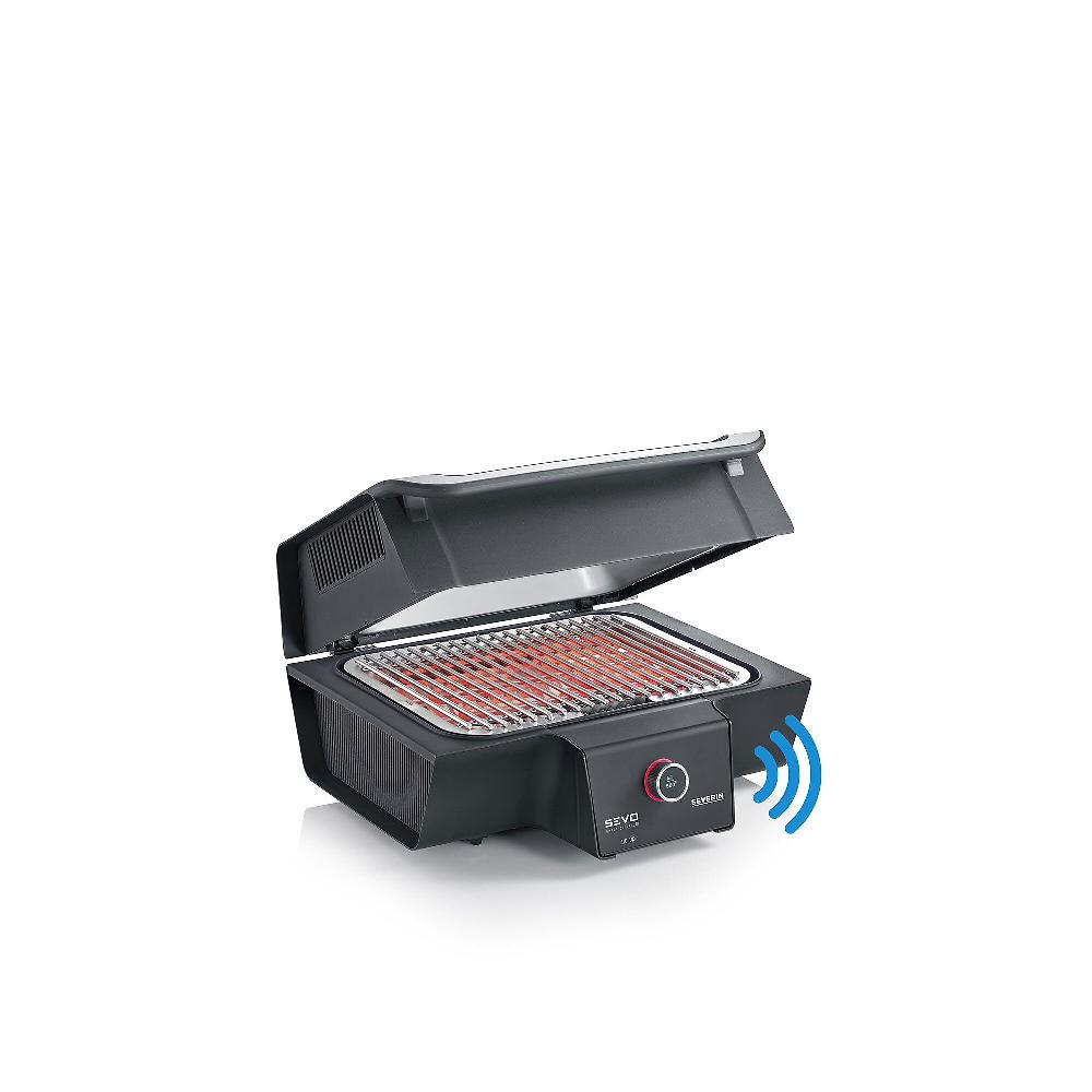 QVC Severin Barbecue elettrico 3 zone di cottura smart control GT