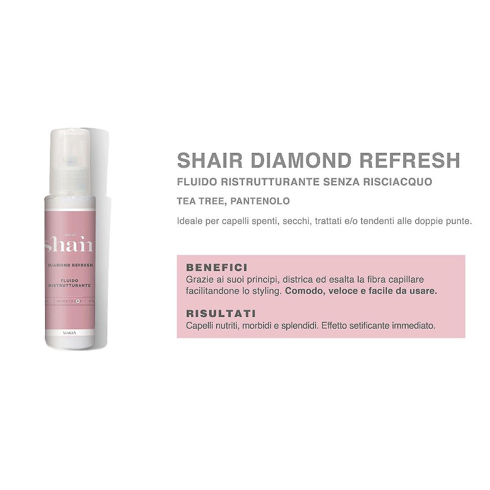 QVC SHAIR Diamond Refresh Fluido Ristrutturante Per Capelli Secchi