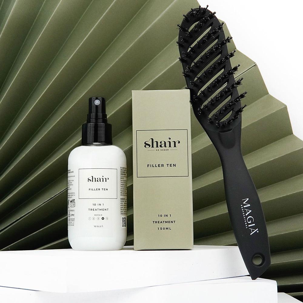 QVC SHAIR Spray Per Capelli Filler Ten Con Spazzola