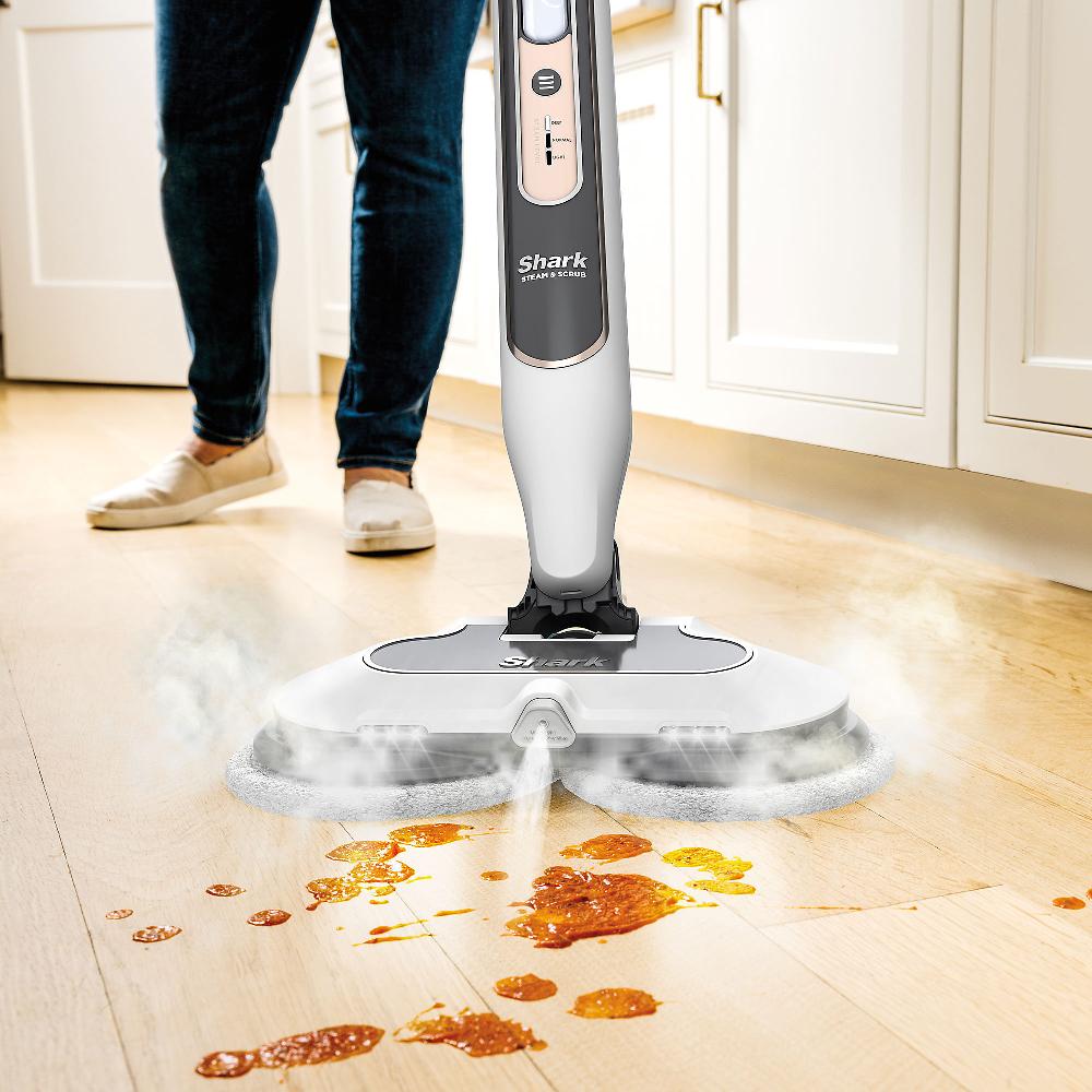 QVC Shark Scopa A Vapore Steam&Scrub Con 4 Panni Inclusi
