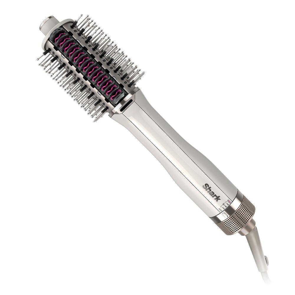 QVC Shark Spazzola ad aria Styler con placche in ceramica