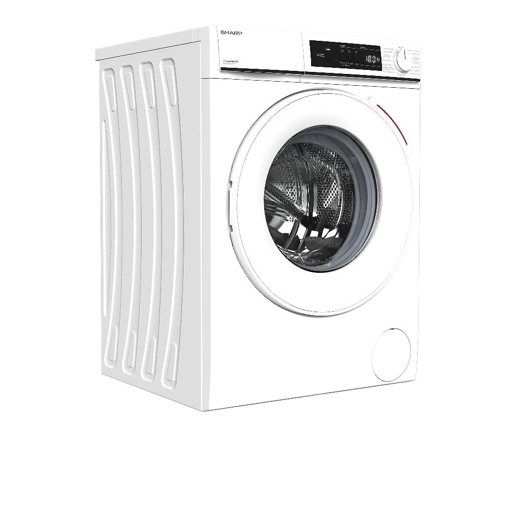 QVC Sharp Lavatrice 8 Kg EF-NFA812DWB1 Con Servizi Inclusi