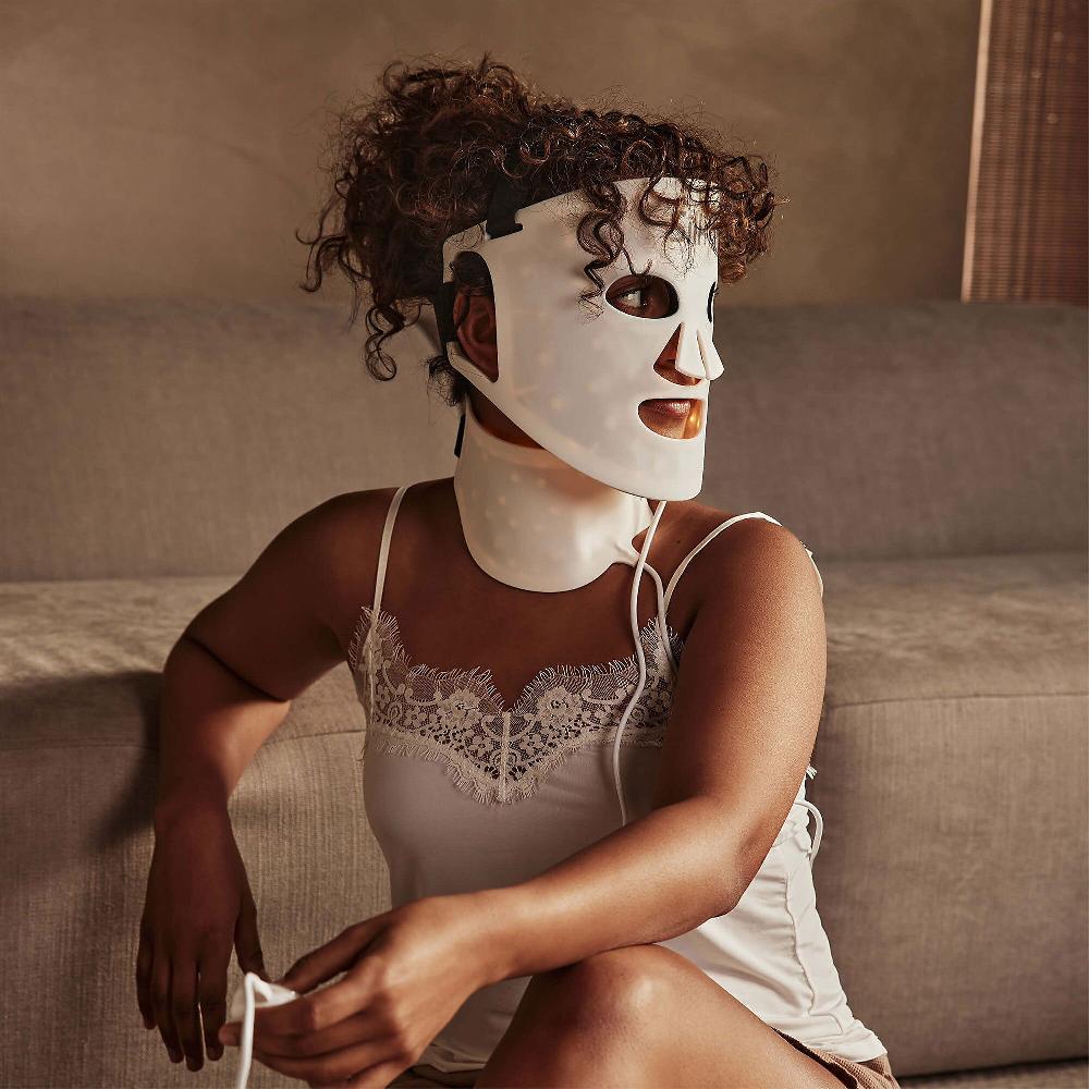 QVC Silk’n Maschera Viso LED 100 Con 4 Modalità Di Luce LED