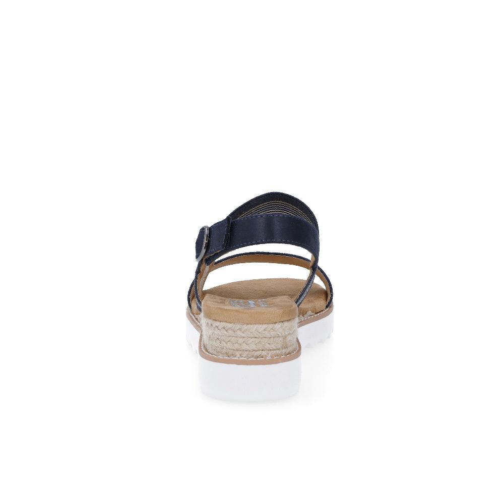 QVC Skechers Sandali Chiusura Con Velcro E Soletta Memory Foam Zeppa 4cm