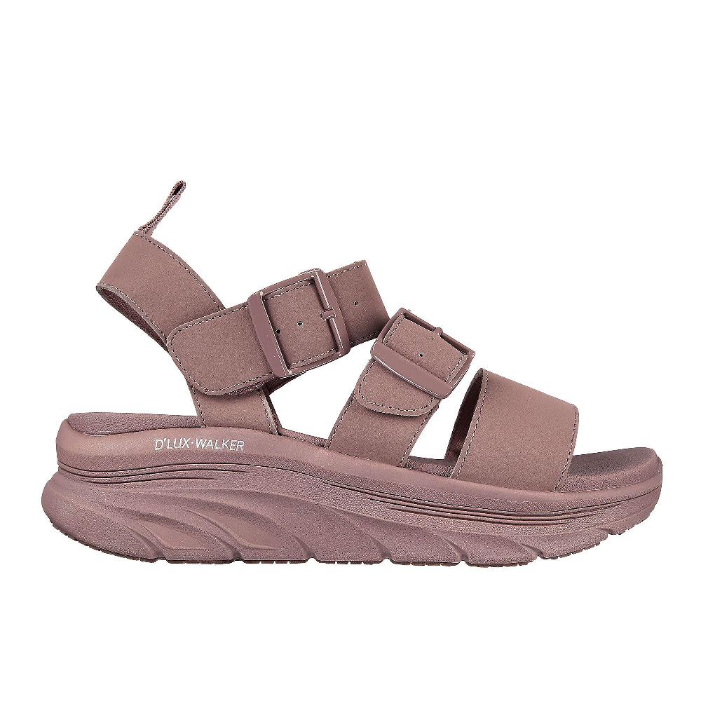 QVC Skechers Sandali D'Lux Walker Con Chiusura A Strappo