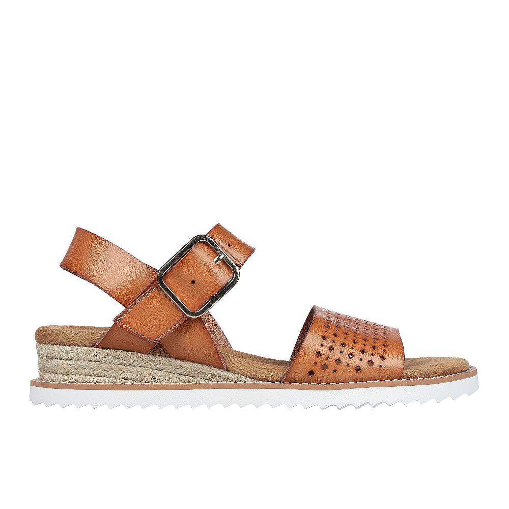 QVC Skechers Sandali Desert Kiss Tomaia Traforata E Chiusura A Strappo