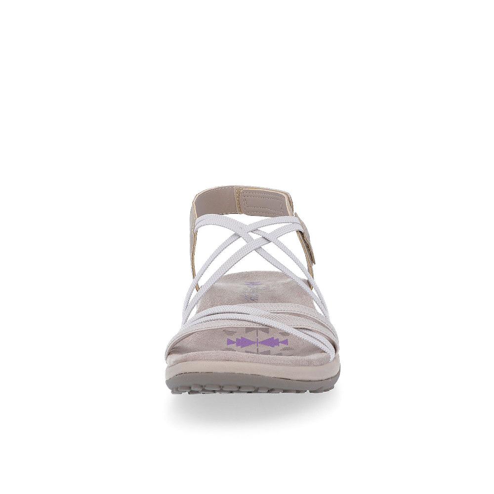 QVC Skechers Sandali Reggae Slim Con Chiusura Con Velcro