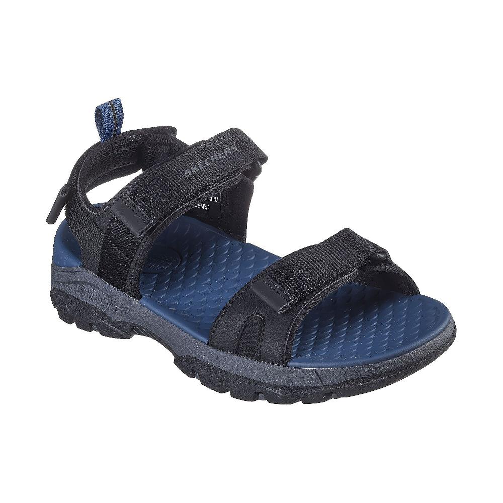 QVC Skechers Sandali uomo Tresmen con tripla chiusura e soletta Luxe Foam