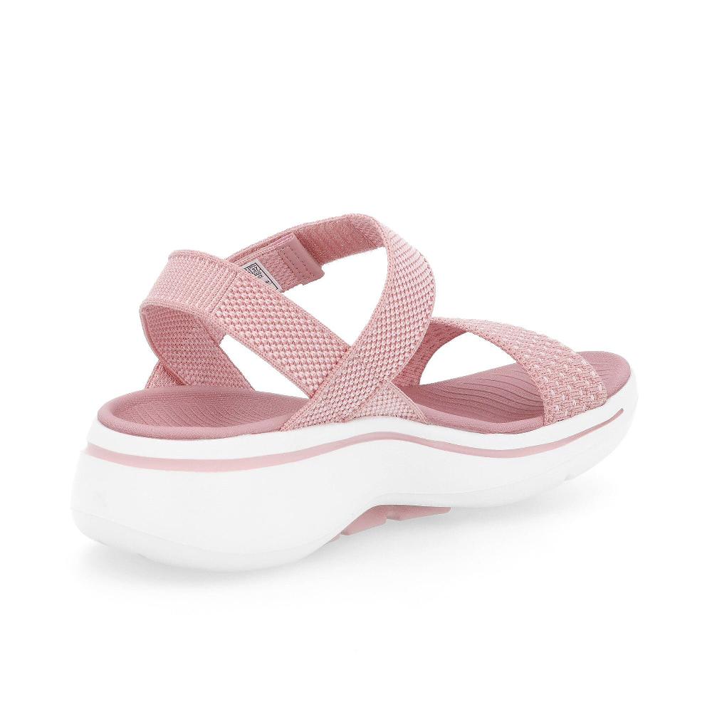QVC Skechers Sandalo Go Walk Arch Fit Con Chiusura A Strappo