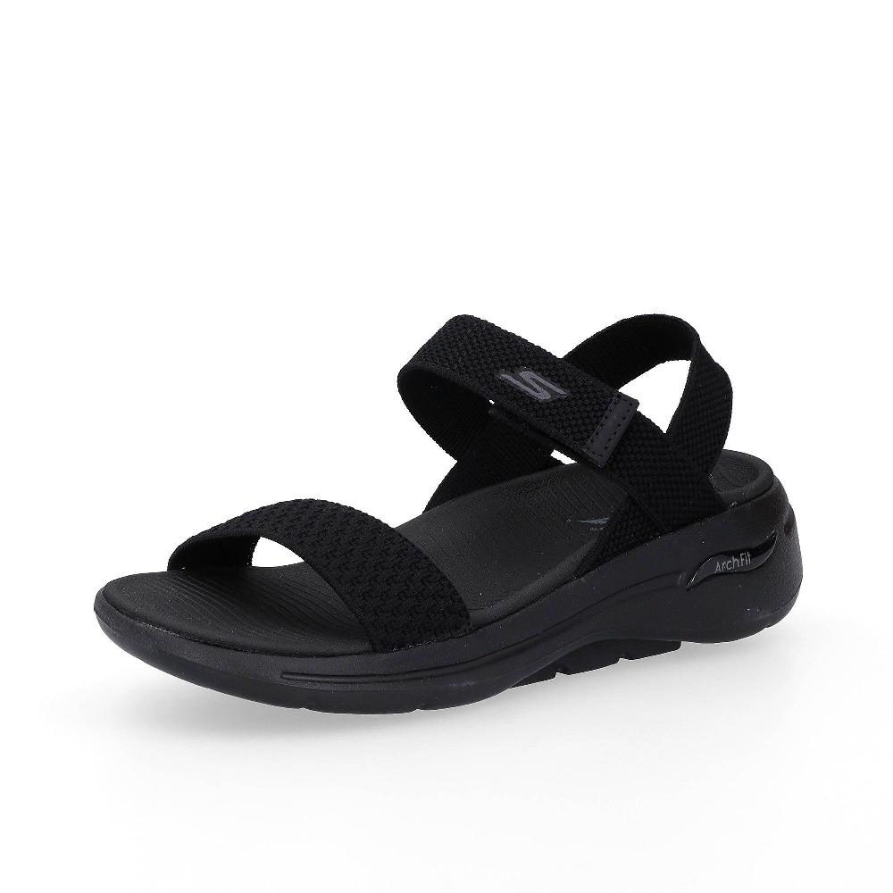 QVC Skechers Sandalo Go Walk Arch Fit con chiusura a strappo
