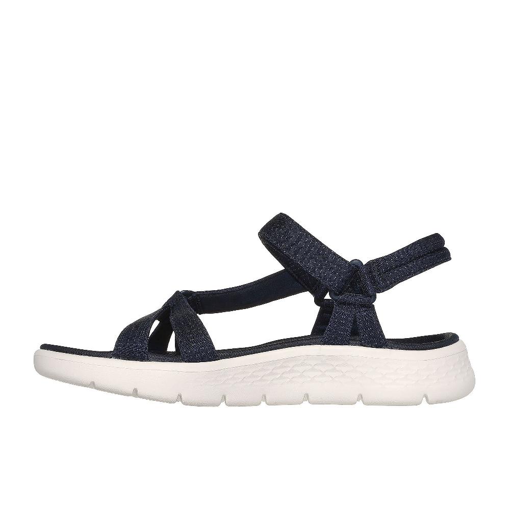 QVC Skechers Sandalo Go Walk Con Chiusura A Strappo