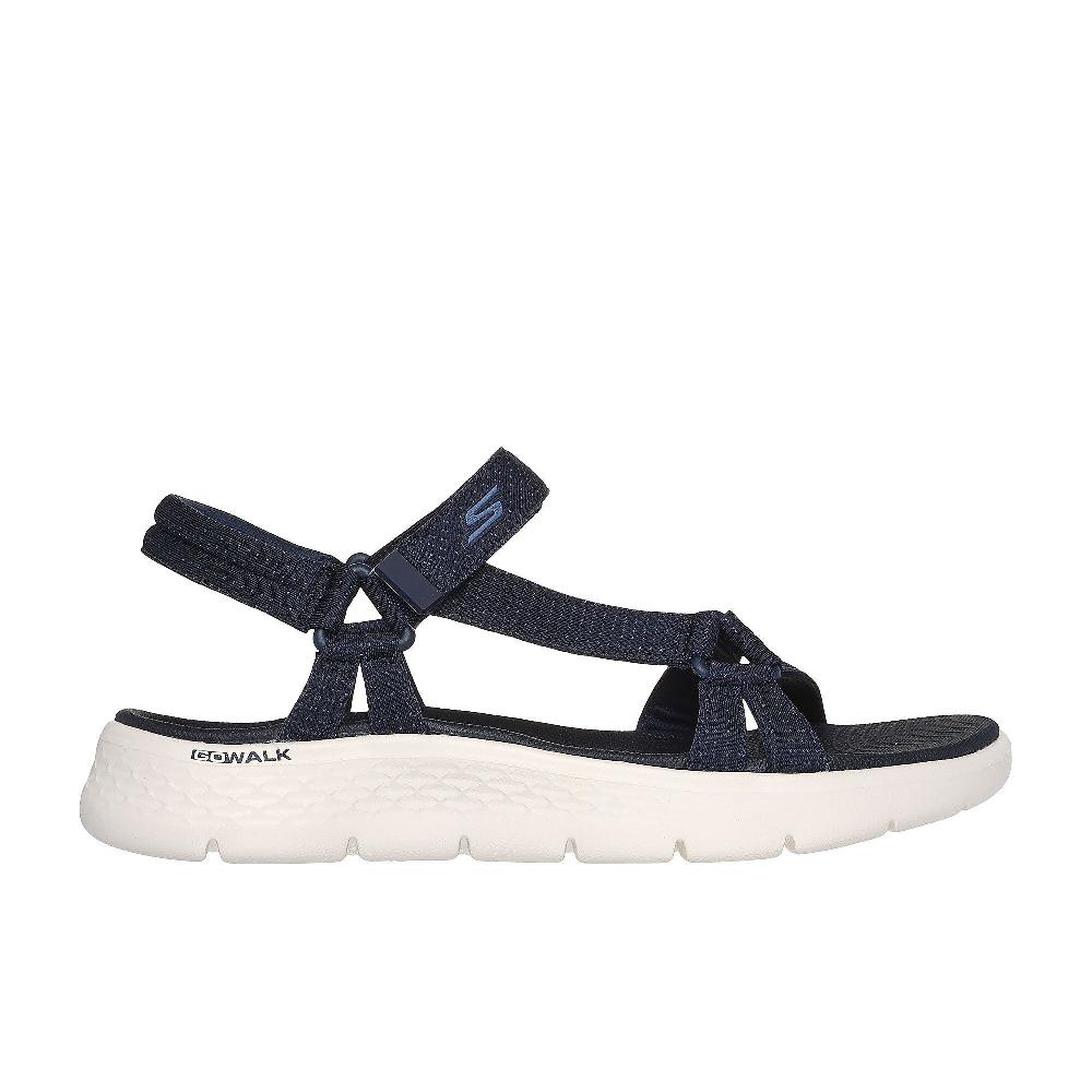QVC Skechers Sandalo Go Walk Con Chiusura A Strappo