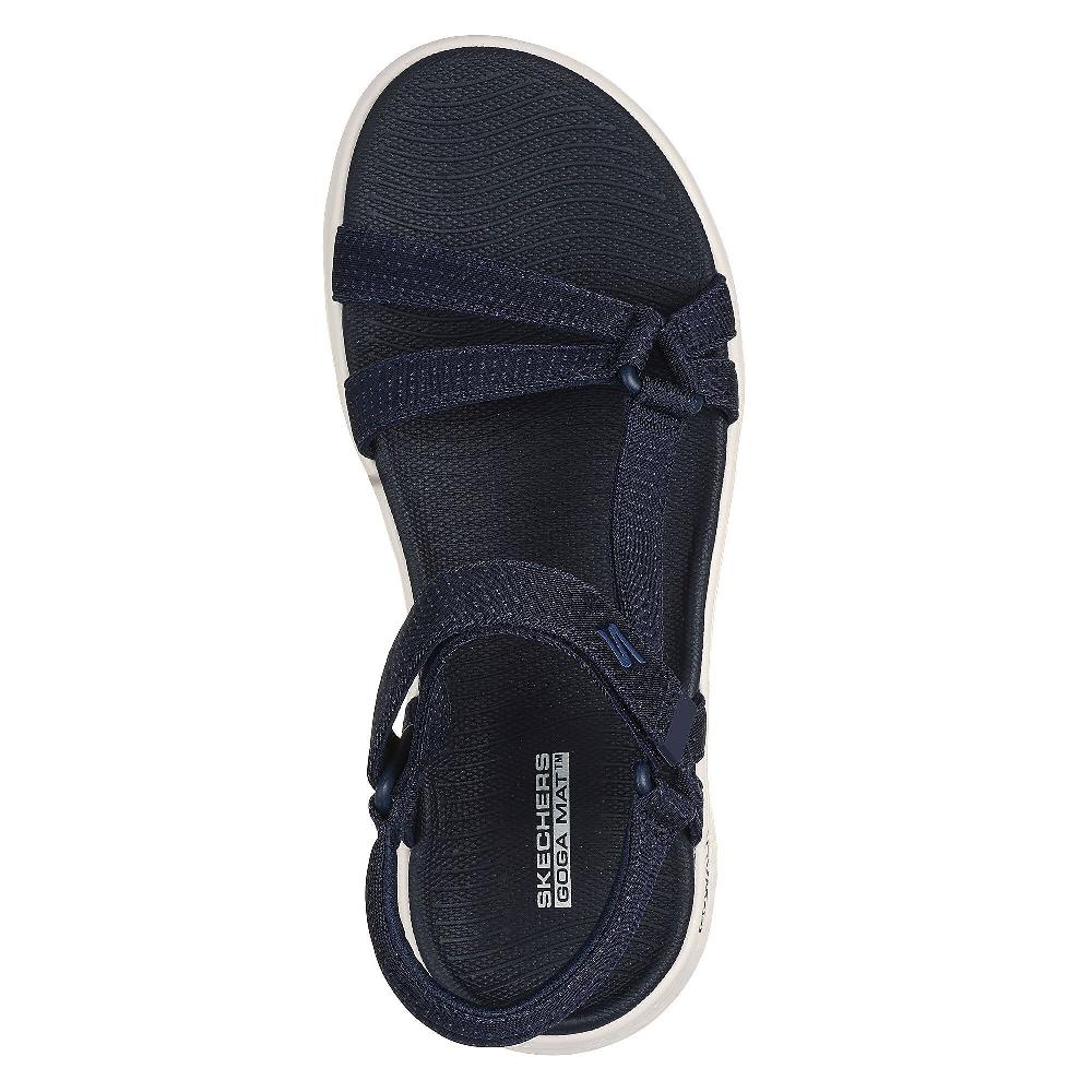 QVC Skechers Sandalo Go Walk Con Chiusura A Strappo