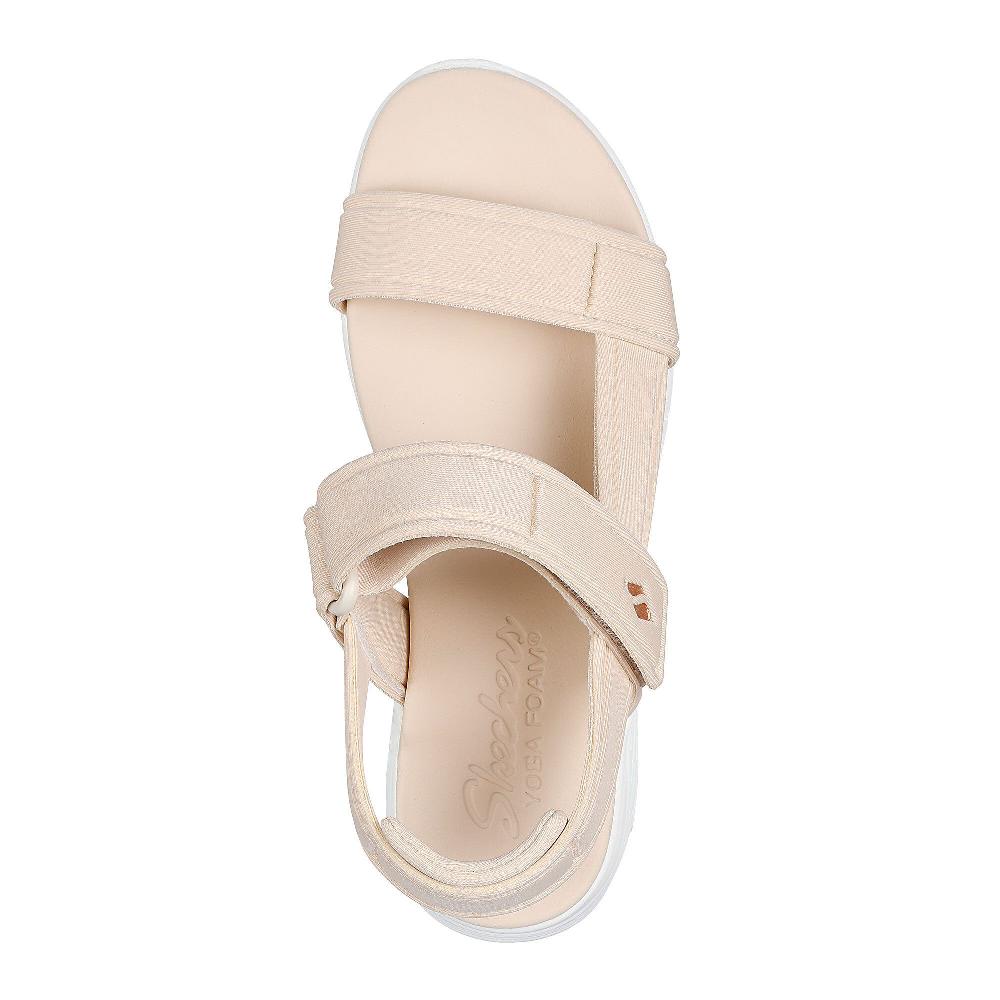 QVC Skechers Sandalo Uno Cinturino Con Velcro Soletta Yoga Foam