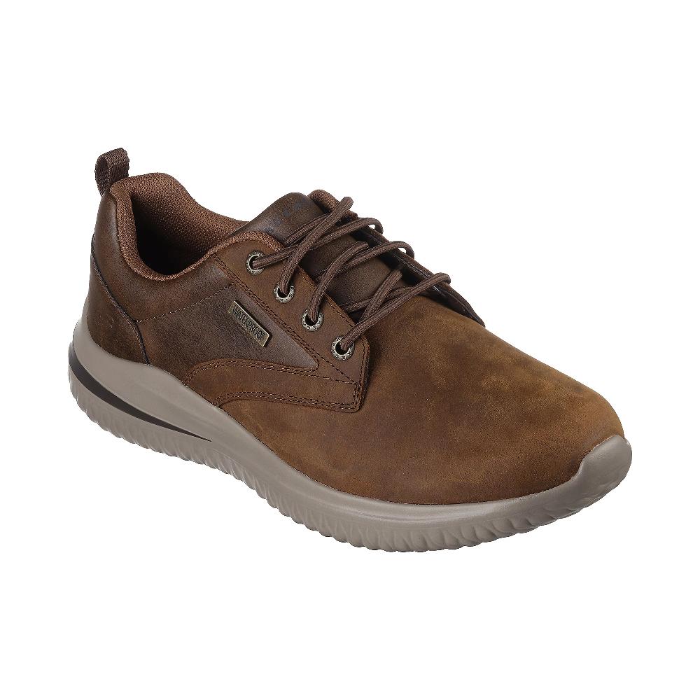QVC SKECHERS Scarpe da uomo slip on Delson 3.0 con soletta Memory