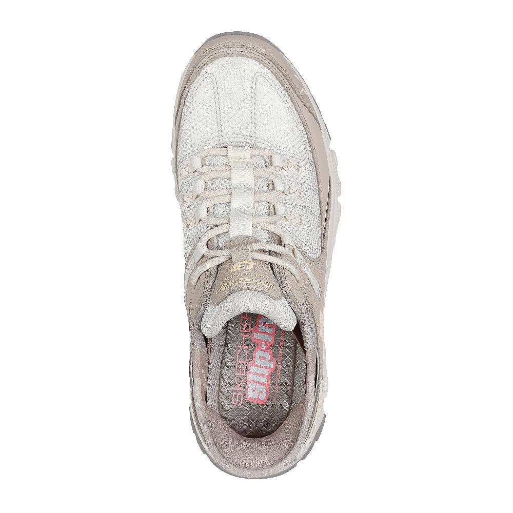 QVC Skechers Slip-In Mesh And Dura-Leather Quarter Overlay