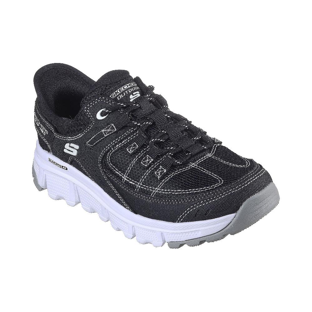 QVC Skechers Slip-In Mesh And Dura-Leather Quarter Overlay