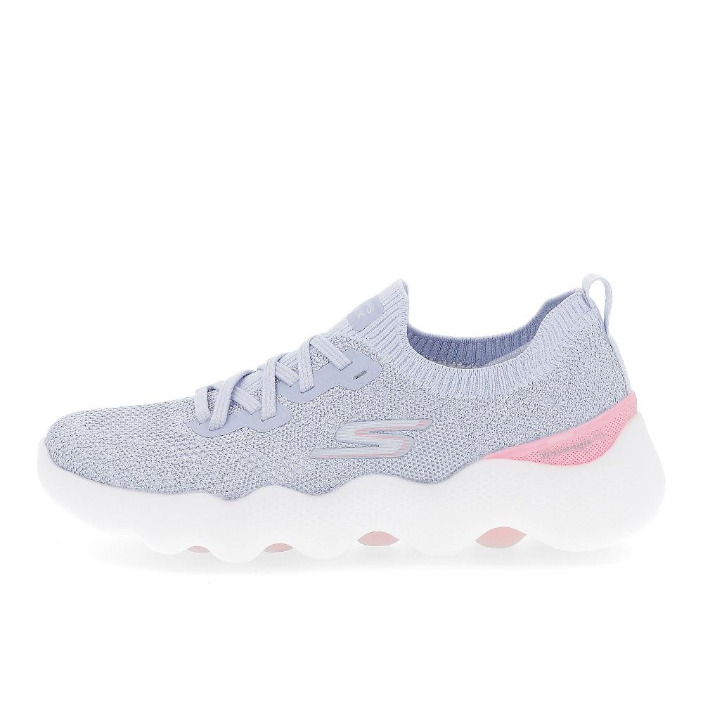 QVC Skechers Slip On Massage Fit Effetto Brillantinato Lacci Decorativi