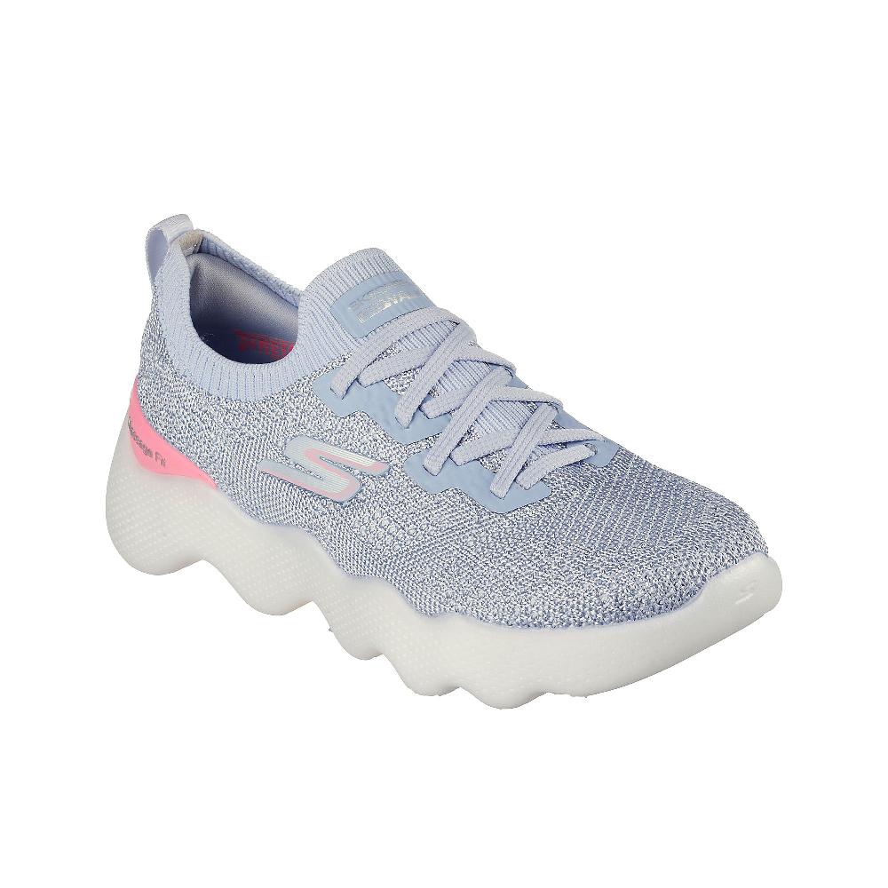 QVC Skechers Slip on Massage Fit Effetto brillantinato Lacci decorativi