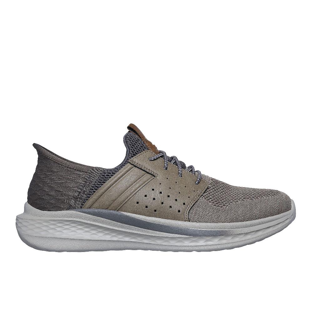 QVC Skechers Slip On Uomo Con Tecnologia Slip Ins E Inserti A Contrasto