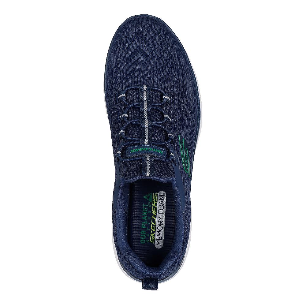 QVC Skechers Slip On Uomo Summits Tallo In Tessuto Con Memory Foam