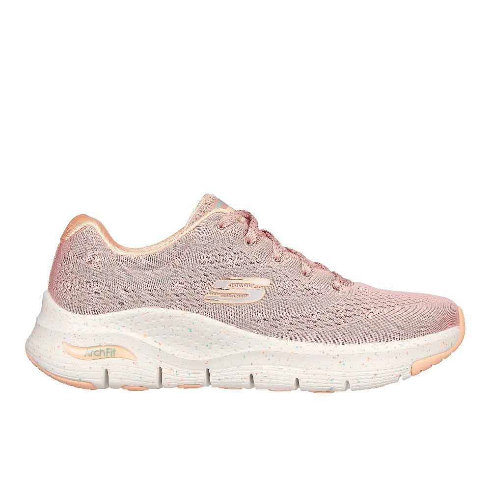 QVC Skechers Sneaker Arch Fit In Tinta Unita Effetto Marmorizzato