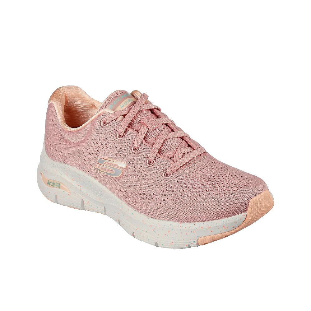 QVC Skechers Sneaker Arch Fit in tinta unita effetto marmorizzato