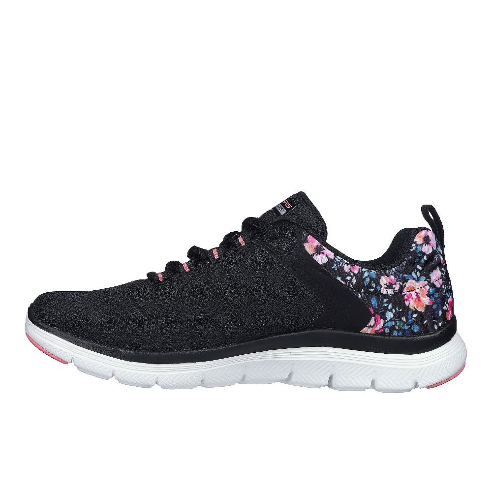 QVC Skechers Sneaker Flex Appeal Dettaglio Floreale Soletta Air-Cooled Memory Foam