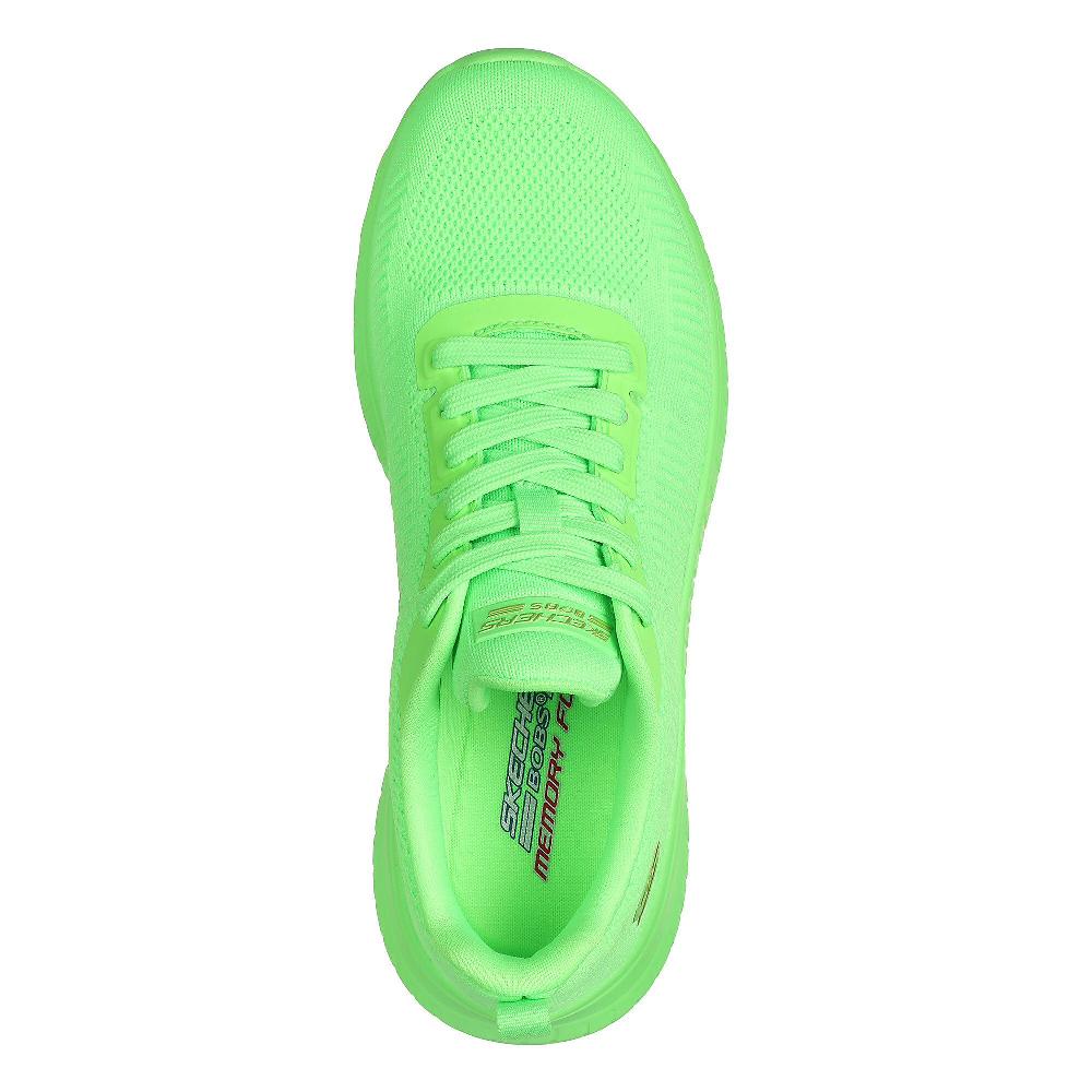 QVC Skechers Sneaker Stringate Fluo Bob Squad Chaos