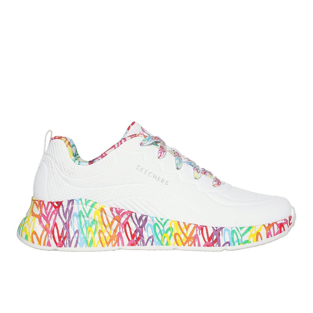 QVC SKECHERS Sneaker Stringate Uno Light Con Soletta Memory Foam