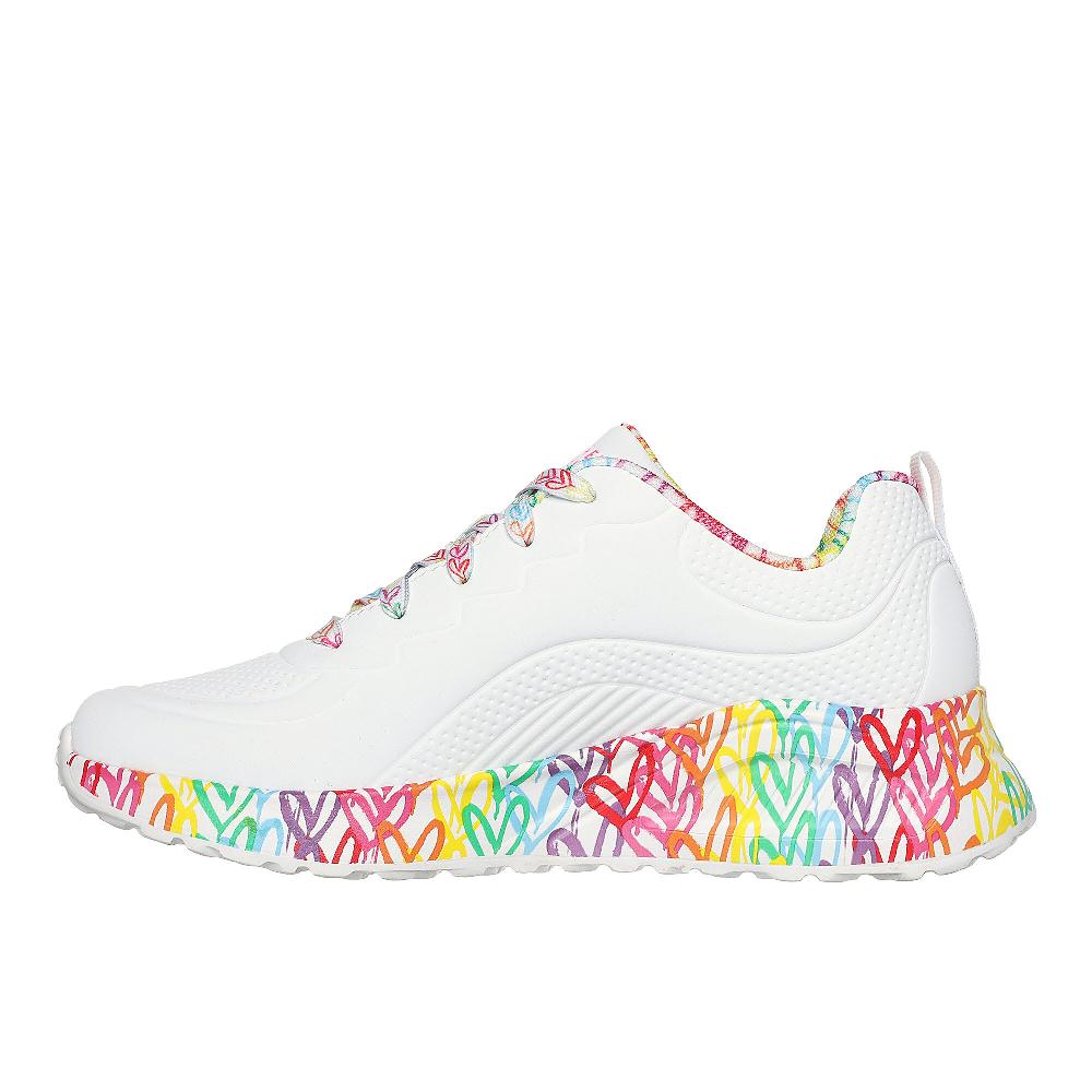 QVC SKECHERS Sneaker Stringate Uno Light Con Soletta Memory Foam