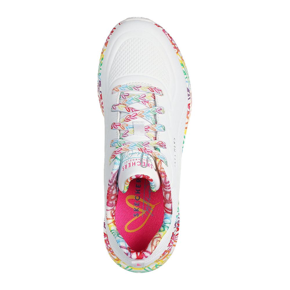 QVC SKECHERS Sneaker Stringate Uno Light Con Soletta Memory Foam