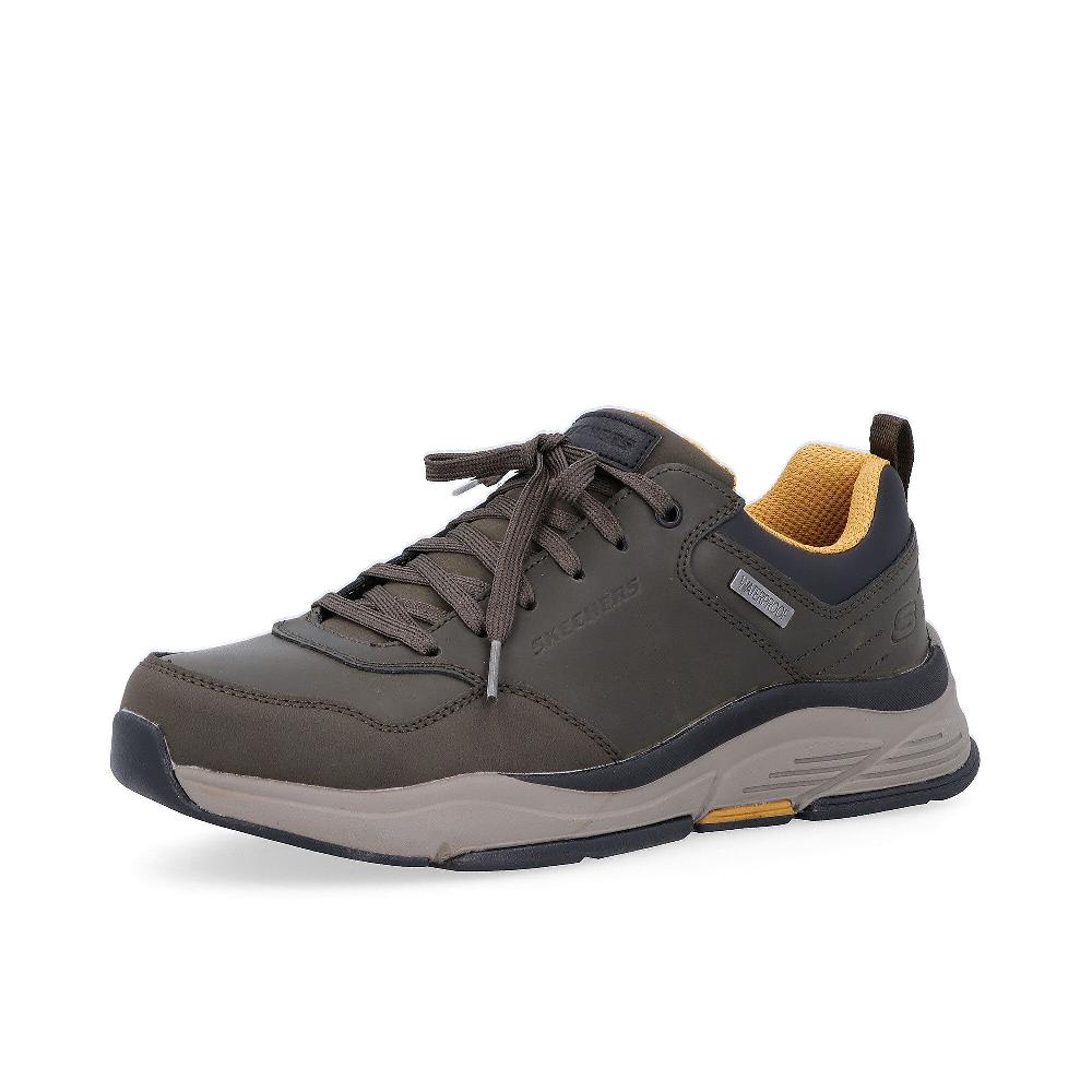 QVC Skechers Sneakers da uomo Benago-Hombre con tomaia waterproof